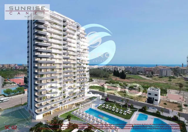 New-build apartment with plenty of natural light in a coastal town in the province of Valencia