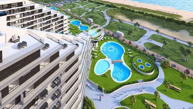 Modern apartment in the new "Jardín 4" complex on the seafront
