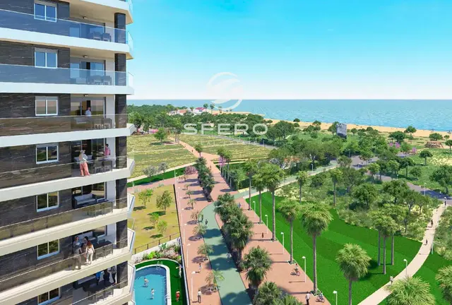 Apartment in a modern residential complex on the first line of Torre de la Sal beach
