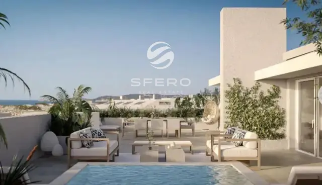 Apartments with spacious terraces for living just 4 minutes from the beach in Jávea/Xàbia