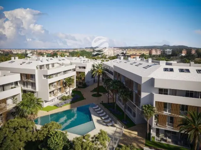 Modern apartments for living in a bright residential complex in Jávea/Xàbia