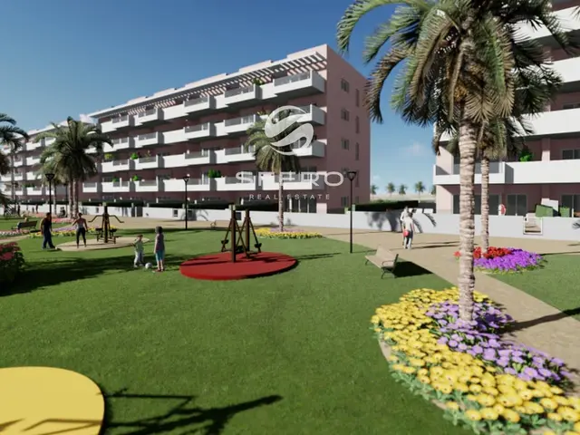 Modern apartment in a prestigious residential complex near the sea in Guardamar del Segura