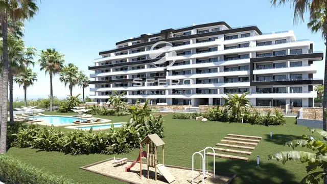 Comfortable apartments for family living in a modern residential complex in San Miguel de Salinas