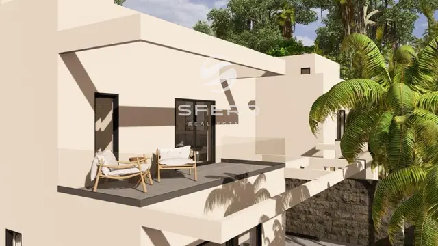 Exclusive detached villas and semi-detached villas with panoramic sea views in Finestrat – photo 2