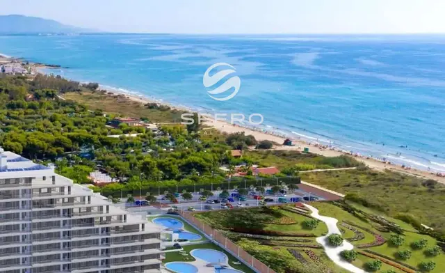 Frontline apartment with sea views in a new residential complex in Oropesa del Mar