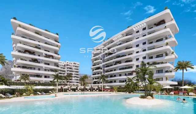 Apartments for peaceful seaside living in a new complex in Villajoyosa