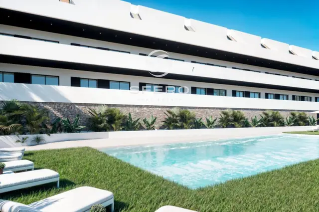 Comfortable apartments for living with sea views in Finestrat