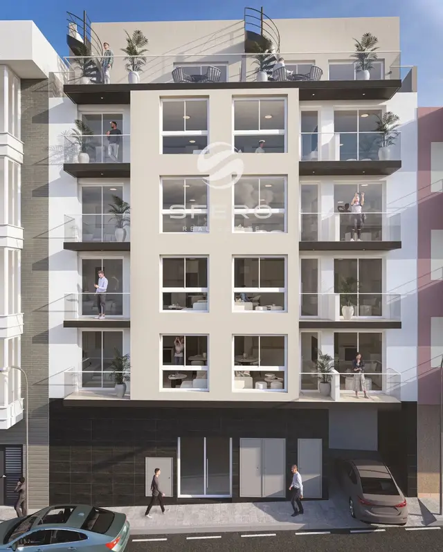 Modern studios, apartments, and a penthouse in a new residential complex in Torrevieja