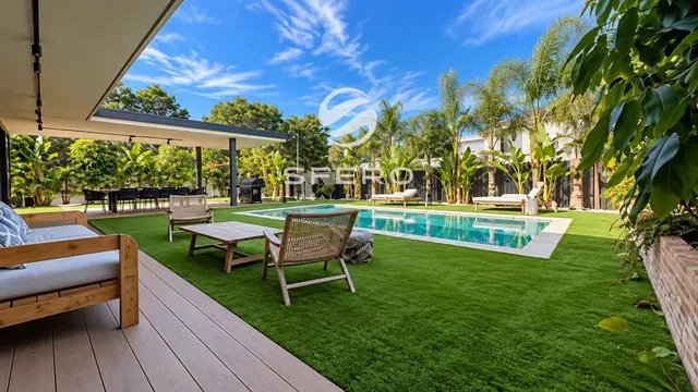 Exclusiva villa moderna con piscina de estilo balinés en una prestigiosa urbanización – foto 2