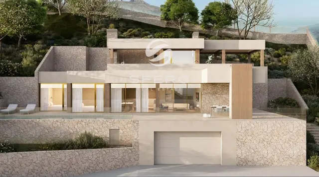 Exclusiva villa con vistas al mar en la prestigiosa urbanización Altea Hills